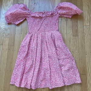Abercrombie puff sleeve dress